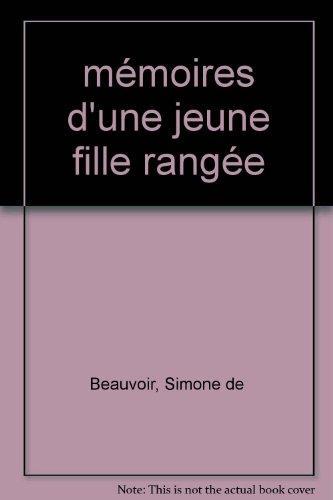 Simone de Beauvoir: Mémoires d'une jeune fille rangée (French language, 1967)