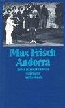 Max Frisch: Andorra (German language, 1995, Suhrkamp Verlag)