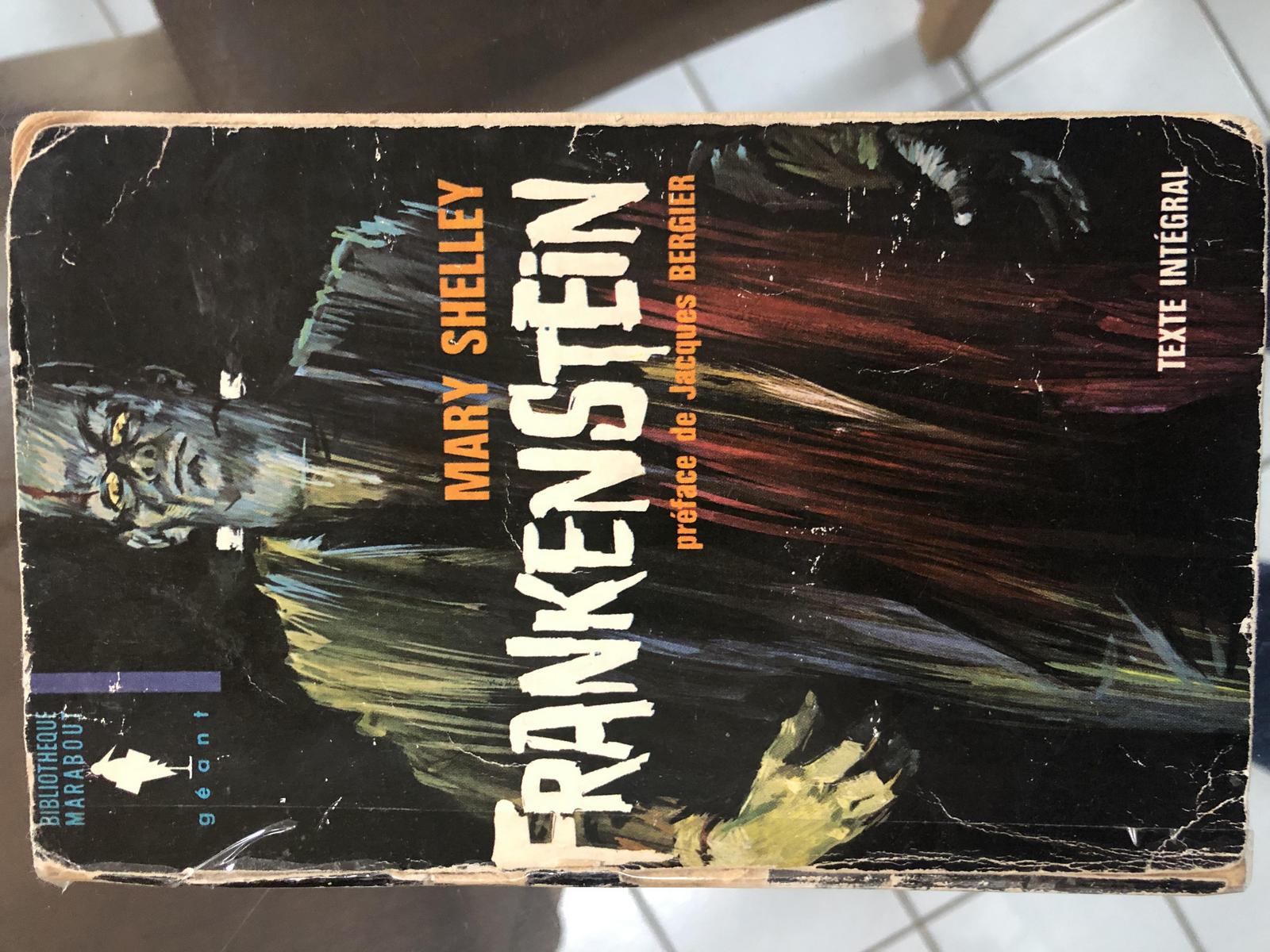 Mary Shelley: Frankenstein (French language, 1964, Marabout)