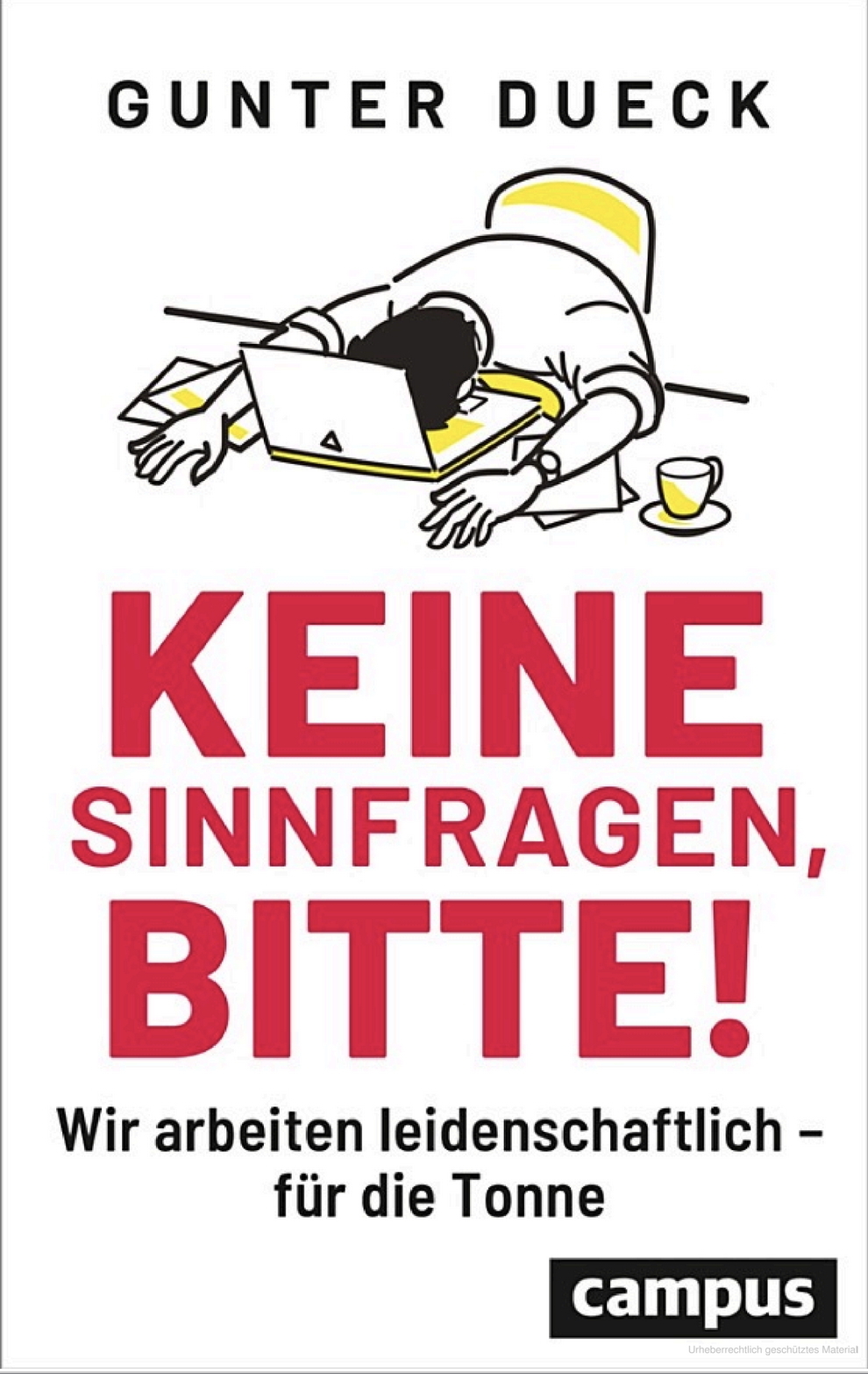 Gunter Dueck: Keine Sinnfragen, bitte! Wir arbeiten leidenschaftlich - für die Tonne (German language, 2022)