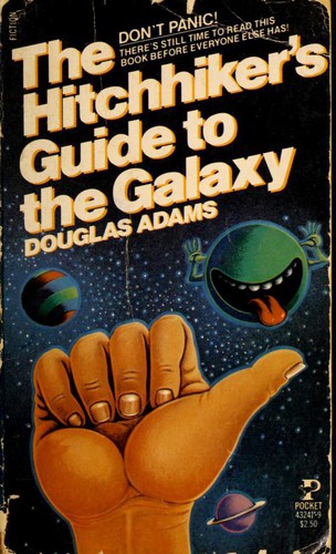 Douglas Adams: The Hitchhiker's Guide to the Galaxy (1981, Pocket Books)