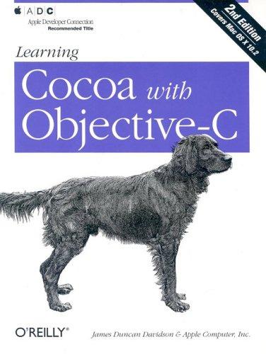 James Duncan Davidson: Learning Cocoa with Objective-C (2002, O'Reilly)