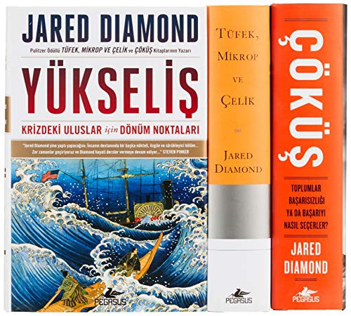 Jared Diamond: Tüfek Mikrop ve Çelik Üçlemesi (Hardcover, 2019, Pegasus Yayinlari)
