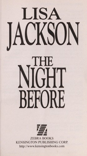 Lisa Jackson: The night before (EBook, 2013)