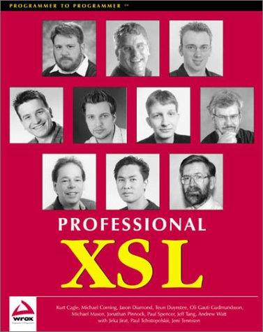 Kurt Cagle: Professional XSL (2001, Wrox Press)