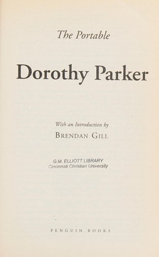 Dorothy Parker: The portable Dorothy Parker (Paperback, 1976, Penguin Books)