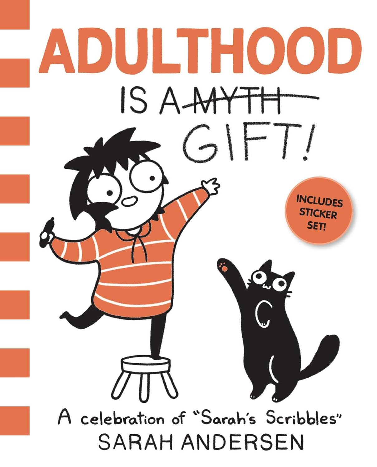 Sarah Andersen: Adulthood Is a Gift! (2024, Andrews McMeel Publishing)