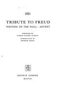 H. D.: Tribute to Freud (1974, D. R. Godine)