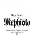 Klaus Mann: Mephisto (1977, Random House)