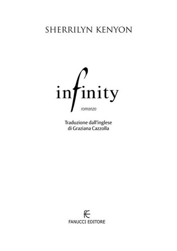 Sherrilyn Kenyon: Infinity (Italian language, 2011, Fanucci)