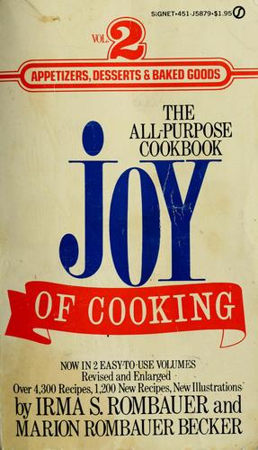 Irma S. Rombauer: Joy of cooking (1974, New American Library)