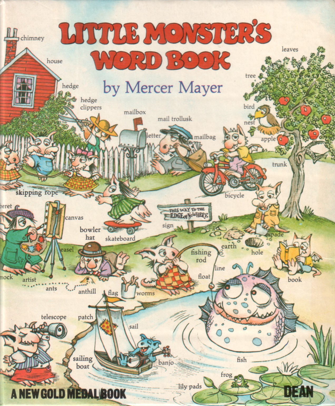 Mercer Mayer: Little Monster's Word Book (Hardcover)